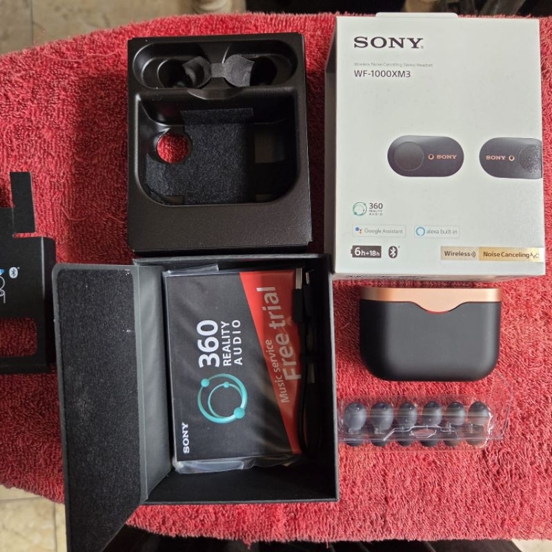 Sony WF-1000XM3 Bekas Pemakaian Pribadi Ada Minus