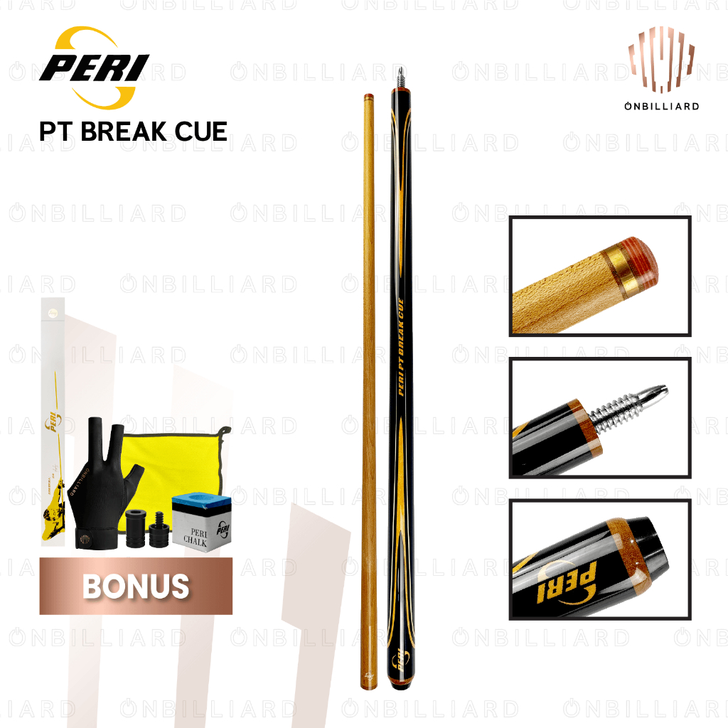 PERI PT BREAK Cue Stick Break Maple Billiard Stik