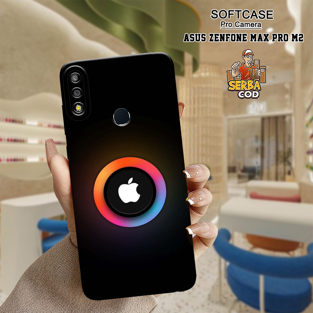 Migun Case - Case Asus Zenfone Max Pro M2 - Motif Branded - Casing Asus Zenfone Max Pro M2- Softcase