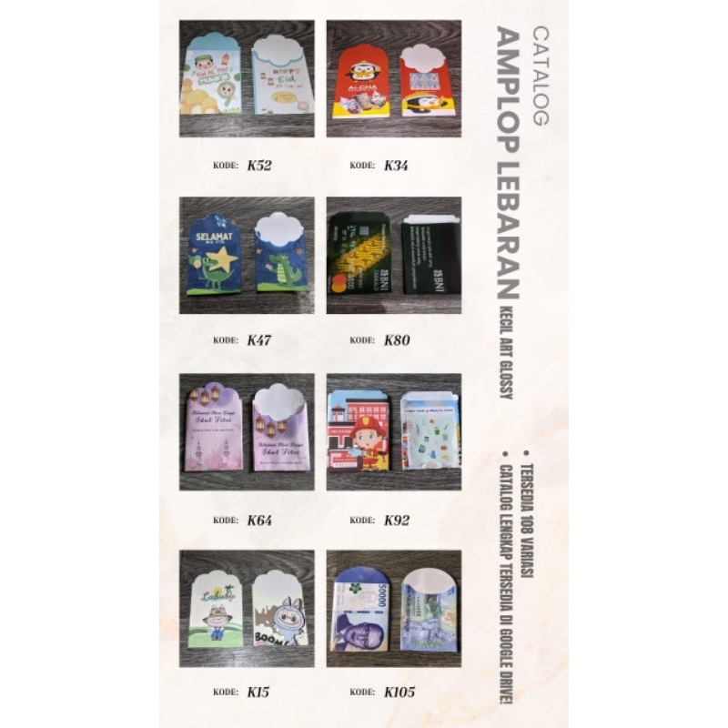 

Amplop Lebaran Kartun Labubu Kuromi