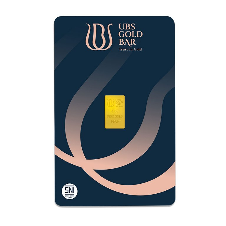 UBS Logam Mulia 1 Gram Bersertifikat