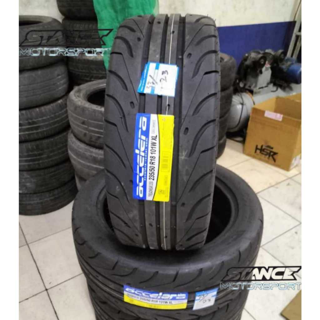 BAN MOBIL SEMISLICK UKURAN 235 50 R18 COCOK BUAT INNOVA BAN RING 18