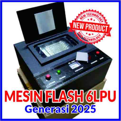 Mesin STEMPEL FLASH, WARNA, OTOMATIS 6 LAMPU GEN2025