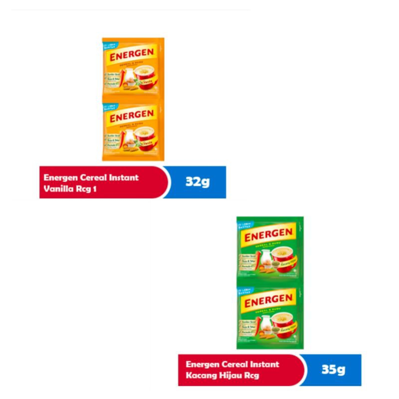 

Energen Cereal 32gr