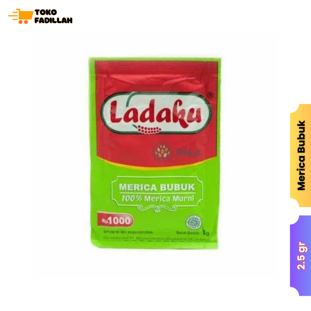 

Ladaku Merica Bubuk Sachet 2.5 gr