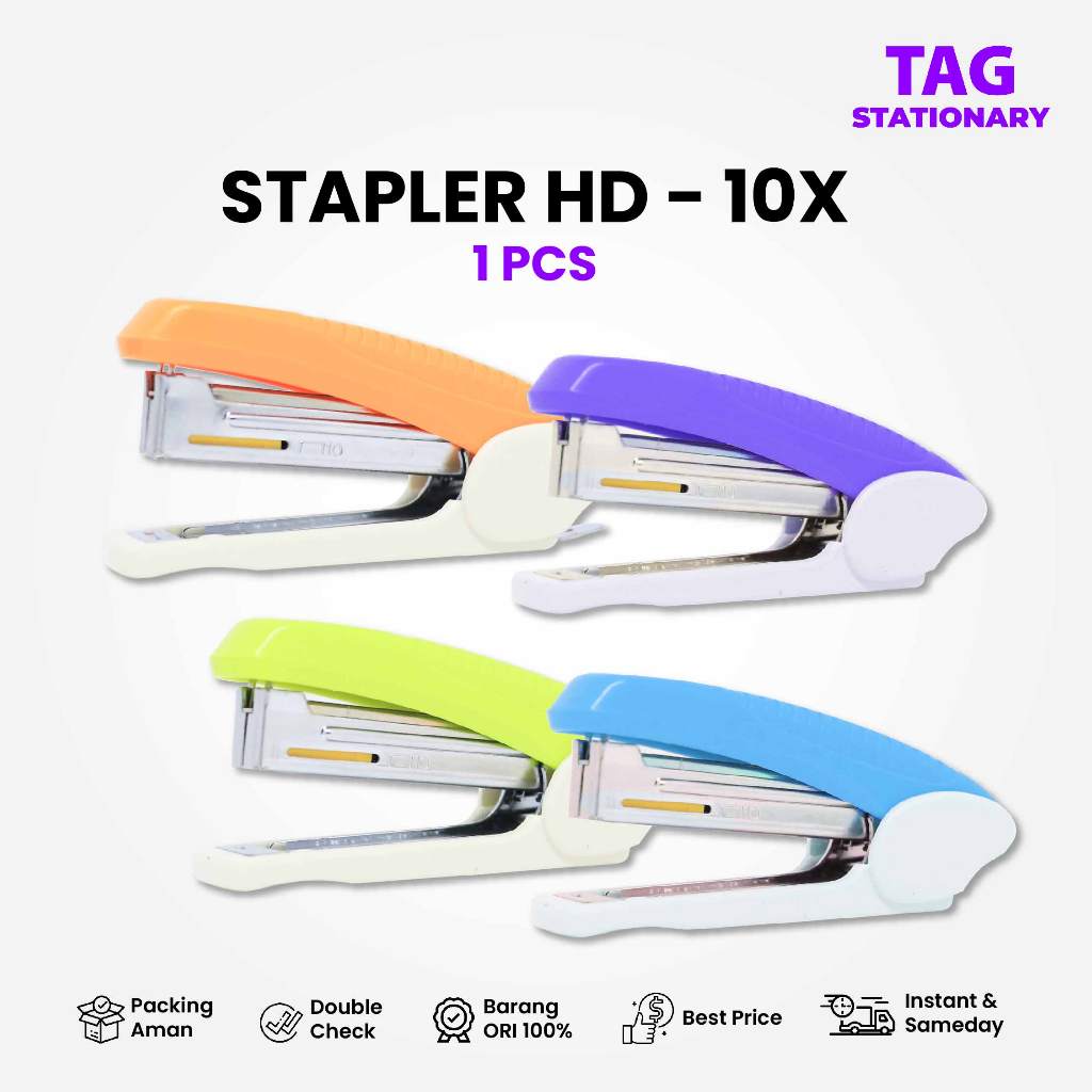 

GREEBEL Stapler Stepler Jepretan HD-10X (PCS) / Timur Agung Grosir
