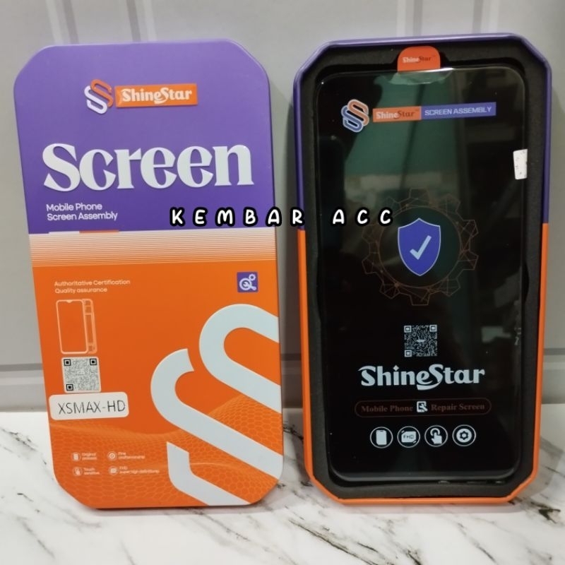 Shinestar ~ Lcd Touchscreen Iphone Xs Max Black ori shinestar