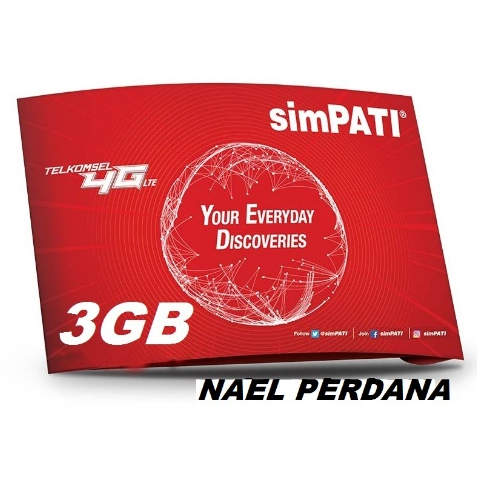 Perdana Telkomsel 3Gb