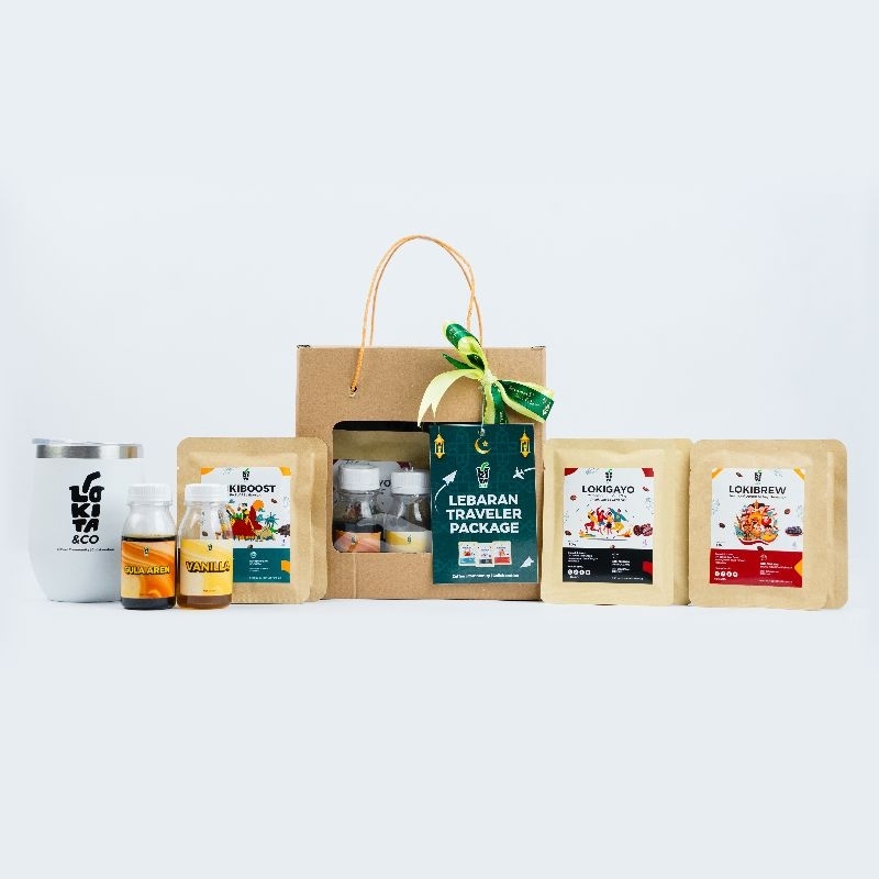 

Paket Hampers Lebaran Traveler 2, (Paket Drip bag Kopi Lokita&Co) Coffee Drip Bag Premium