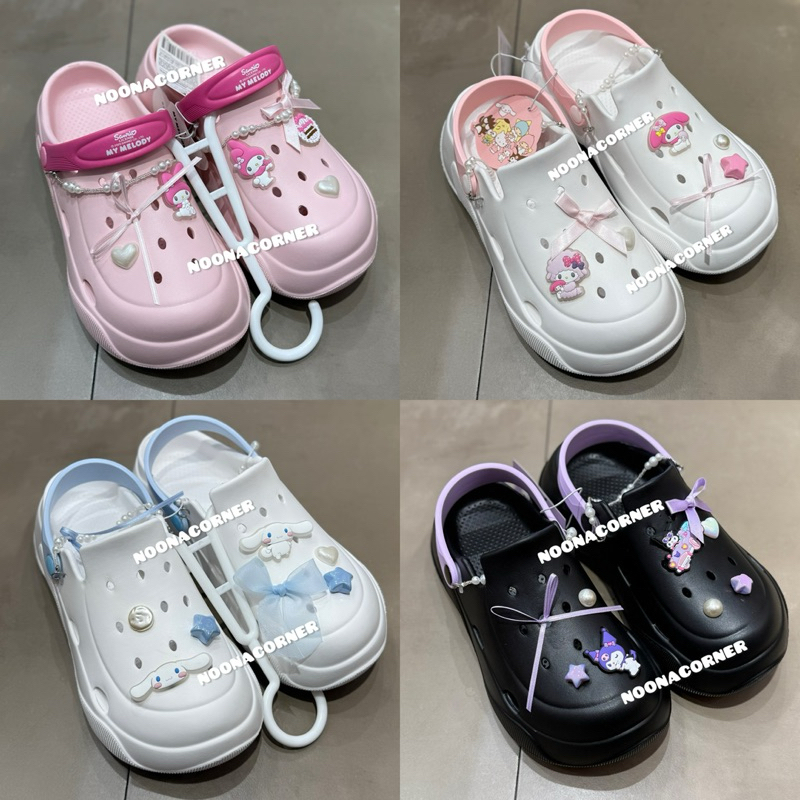 Miniso x Sanrio ‼️ Sandal Clogs / Sandal Slop Hollow Sanrio Characters Series (Kuromi / Cinnamoroll 