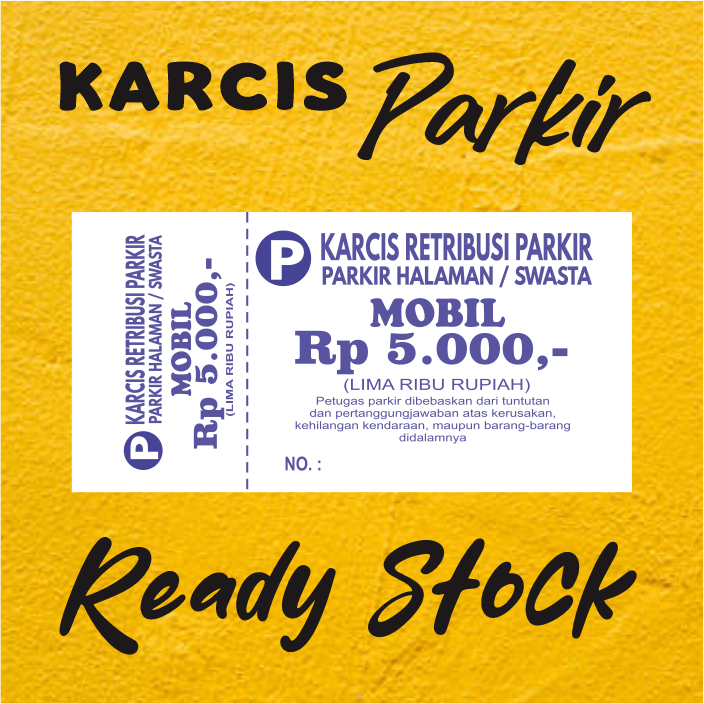 

Cetak Karcis Parkir 5000 Murah