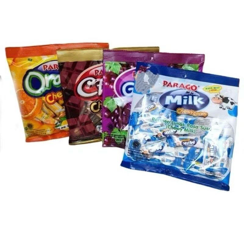 

Parago Permen Empuk Chewy Candy Bag The Series 54gr isi 20 pcs