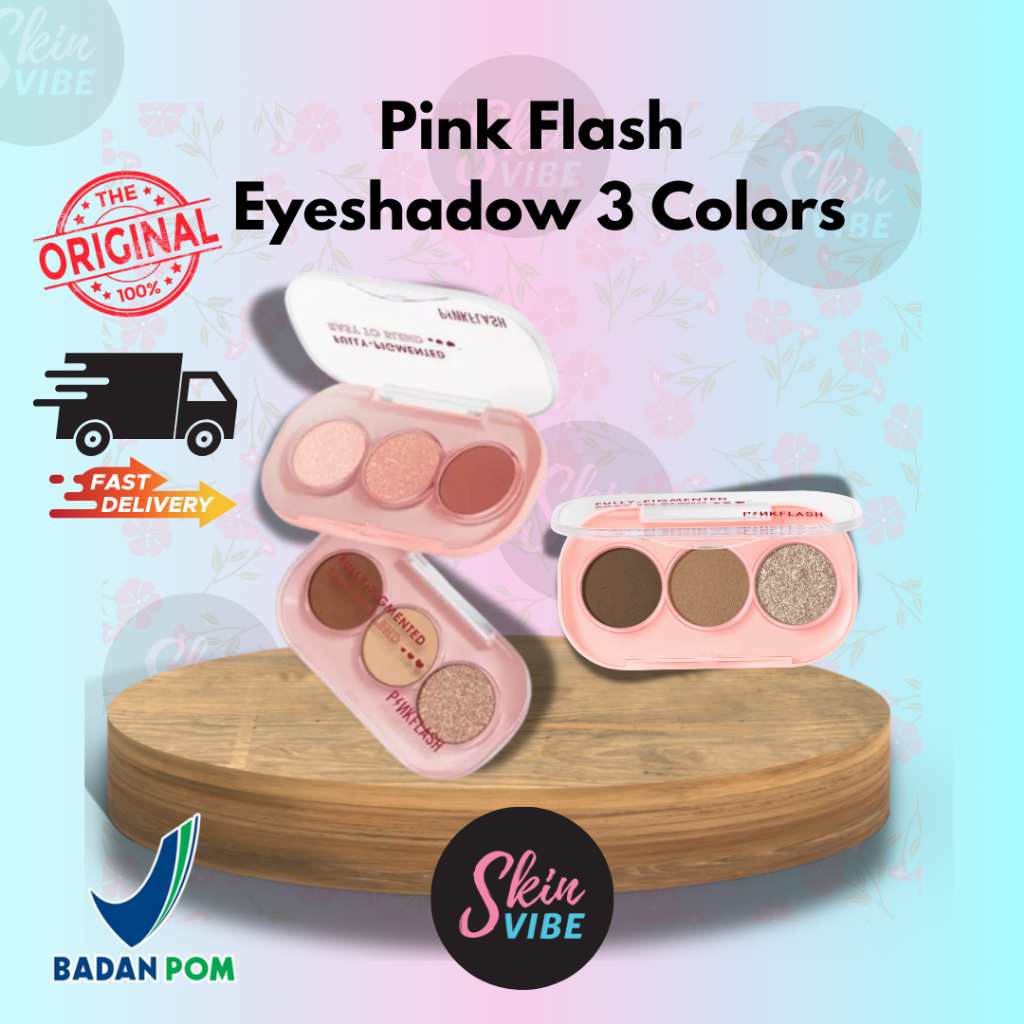 [skin vibe] Pink Flash - Eyeshadow 3 Colors