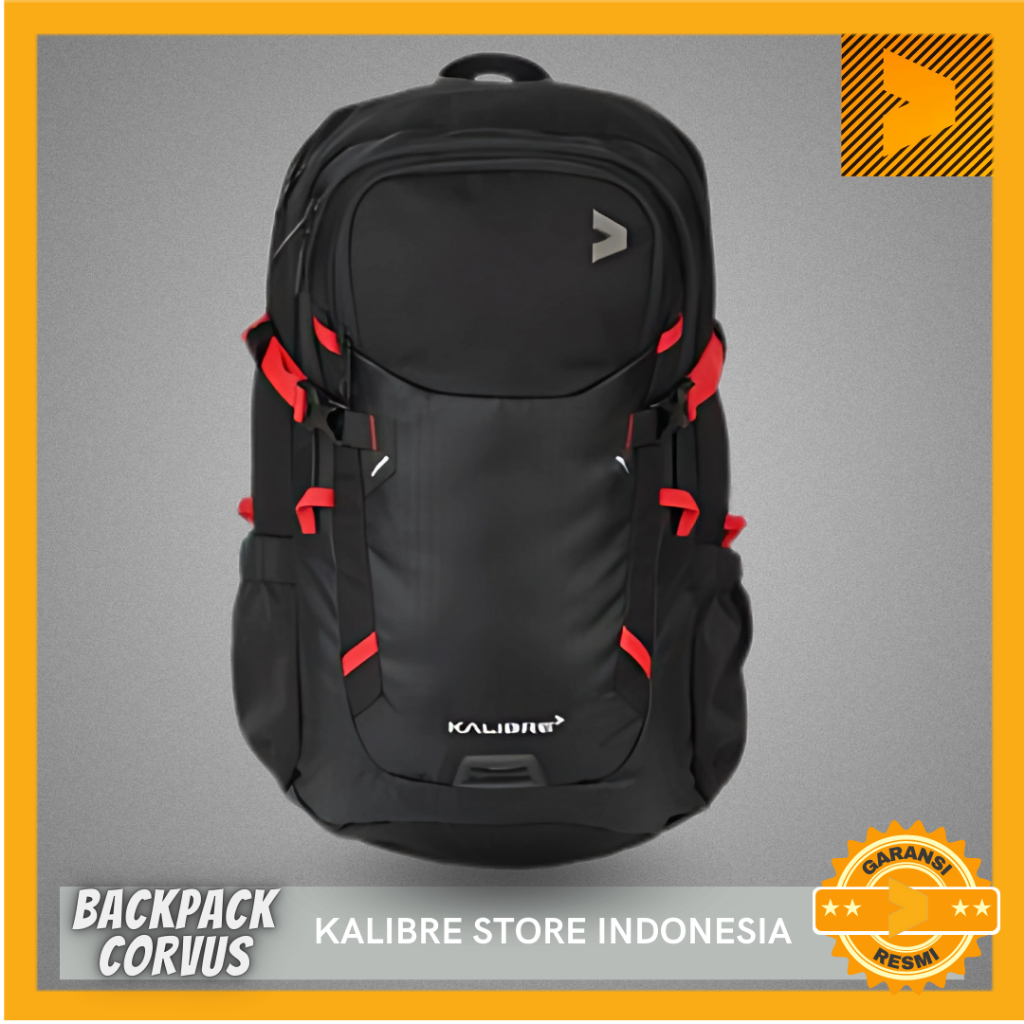 Kalibre Tas Ransel  Corvus  911634000 Black 25L