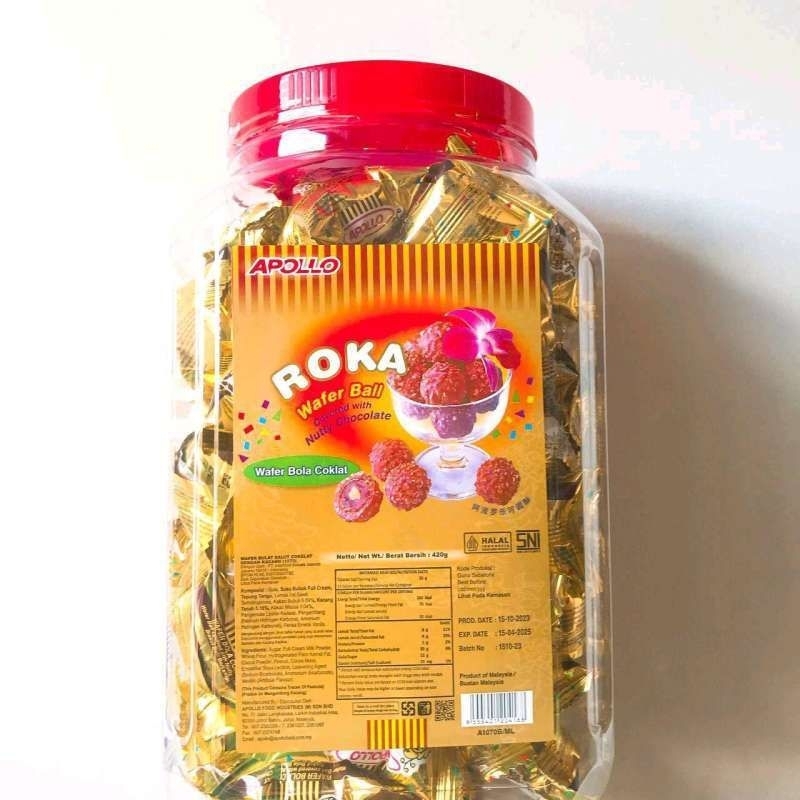 

Roka Toples Apollo Wafer Ball isi 70