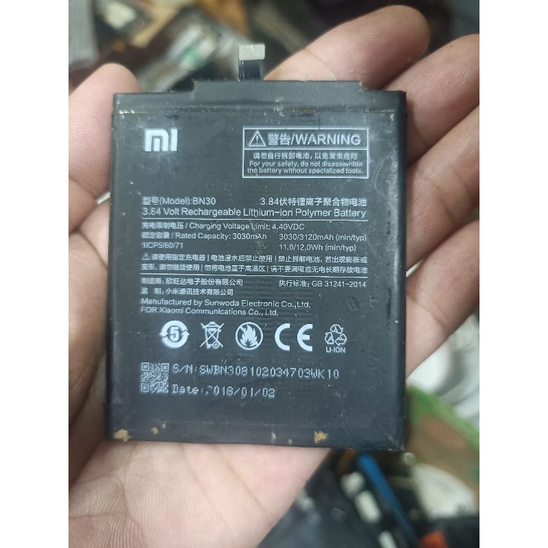 Batrei Ori Copotan Xiaomi Redmi 4a