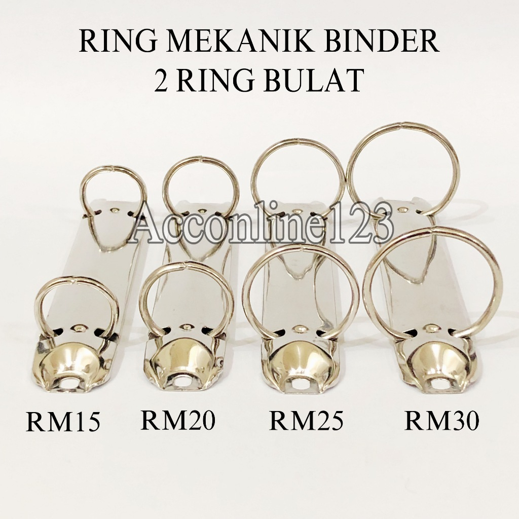 

Ring Mekanik 2 Ring / Ring Binder / Ring Agenda Per Pcs