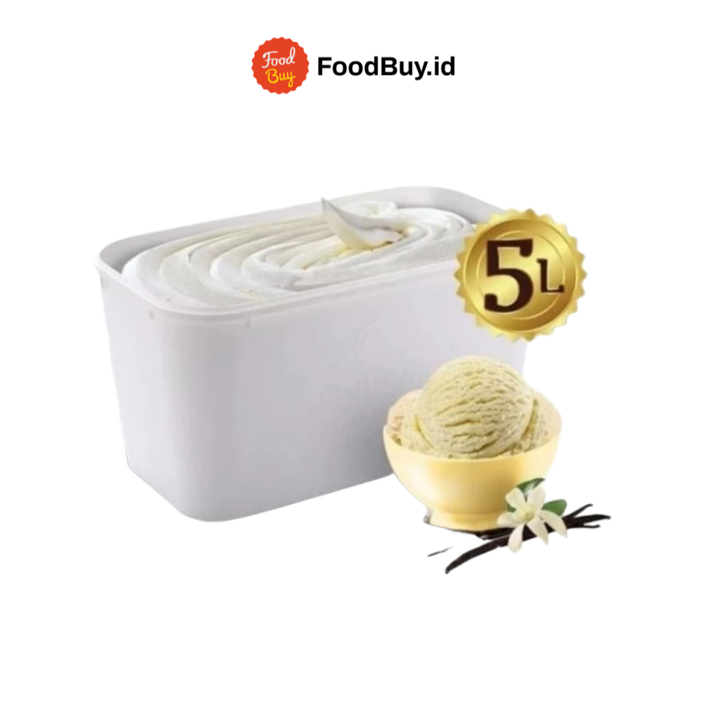 

Campina Ice Cream Rasa Vanila 5 Liter