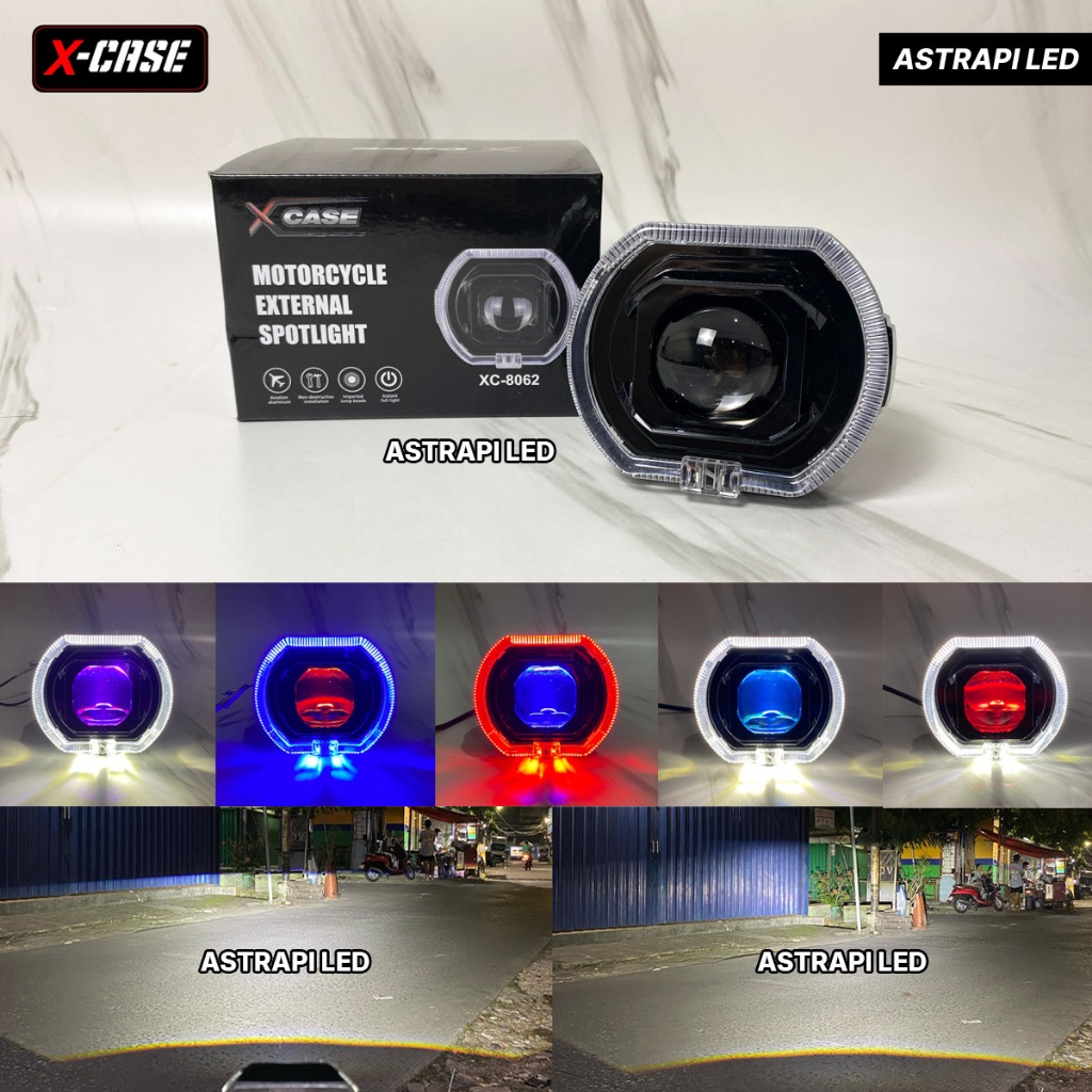 Xcase Projie Biled 4.5 Inch Matrix X1 Asli Shroud Devil Cahaya All Weather XC8062