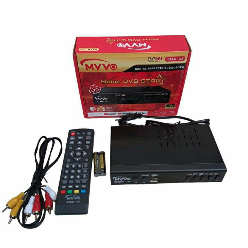 Set top box myvo star-02 stb tv digital receiver