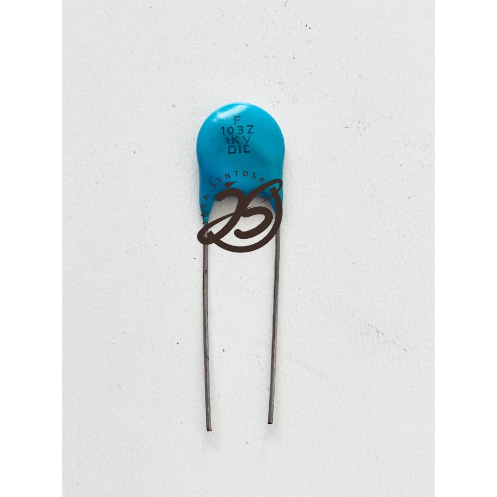 10 BUAH ANEKA KAPASITOR KERAMIK 1000V CERAMIC DISC CAPACITORS 103PF 2KV 221PF 2KV 470PF 2KV 681PF 2K