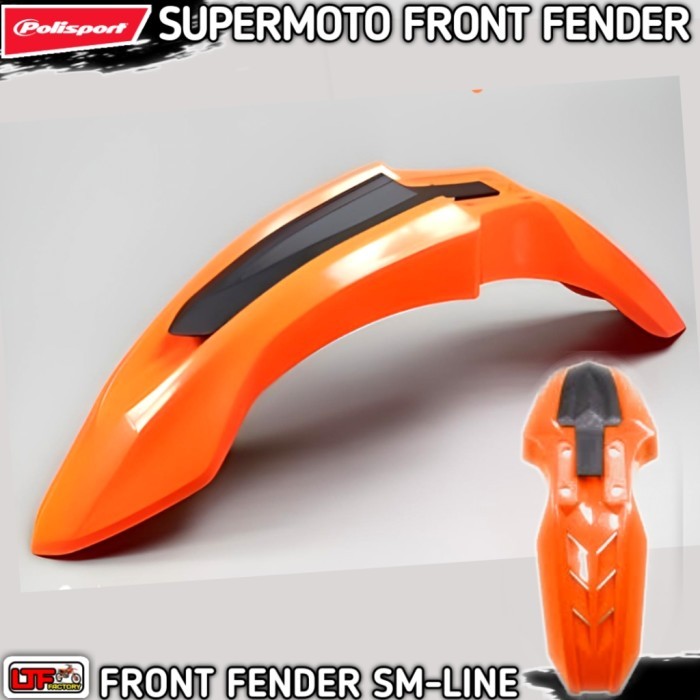 POLISPORT SM LINE UNIVERSAL FRONT FENDER COVER - SPAKBOR - SLEBOR DEPAN SET ADVENTURE TRAIL - SUMO S