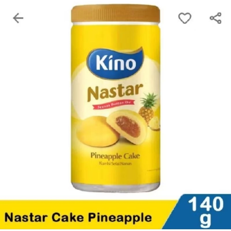 

kino nastar cake pineapple 140g