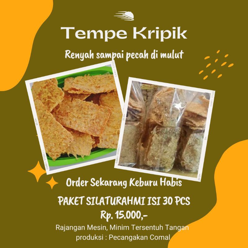

TEMPE KERIPIK PAKET SILATURAHMI