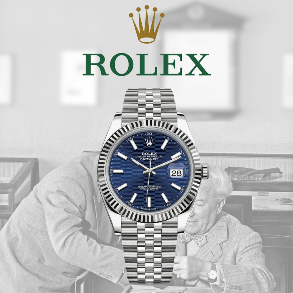 [✅100% Kotak Asli Asli + Sertifikat + Kartu Garansi] Rolex Asli Datejust M126334-0032 Otomatis Emas 