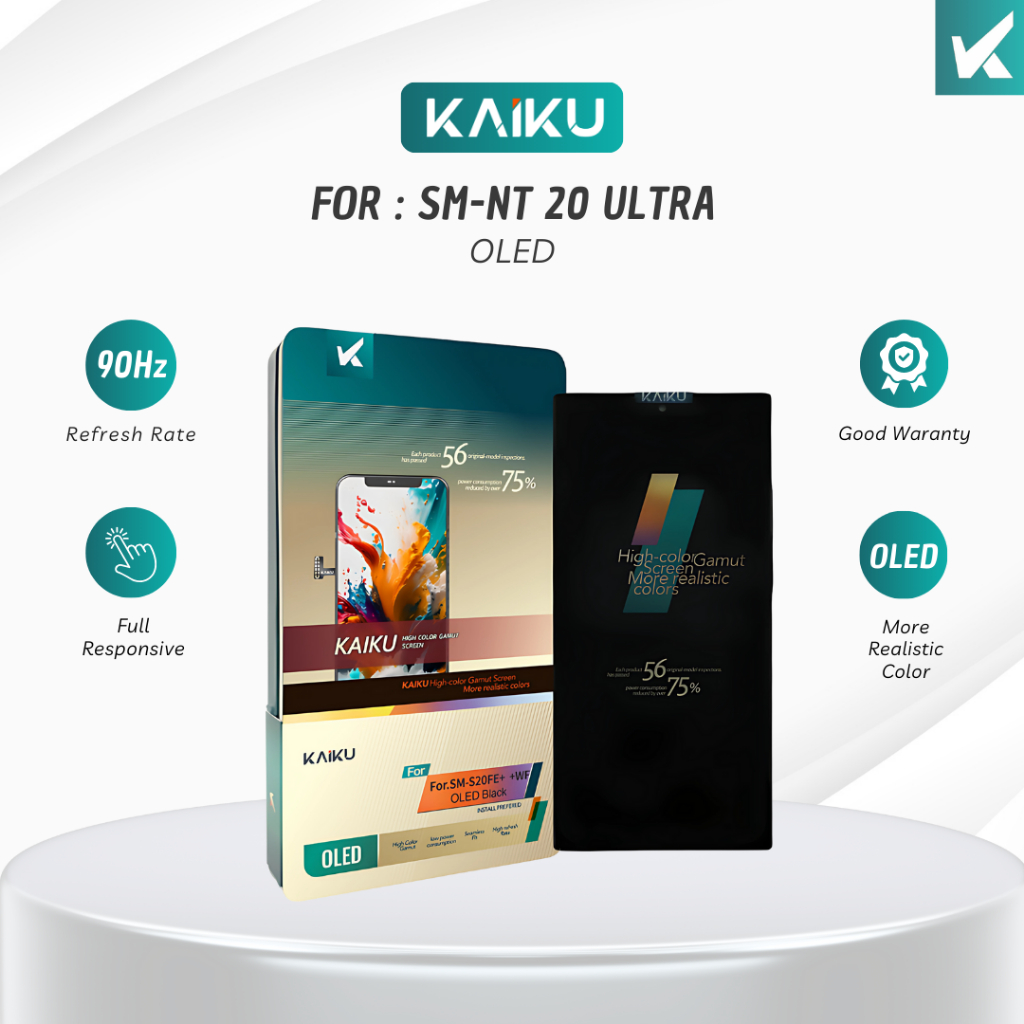 KAIKU - Lcd Samsung Note 20 Ultra Oled Fullset Touchscreen Original