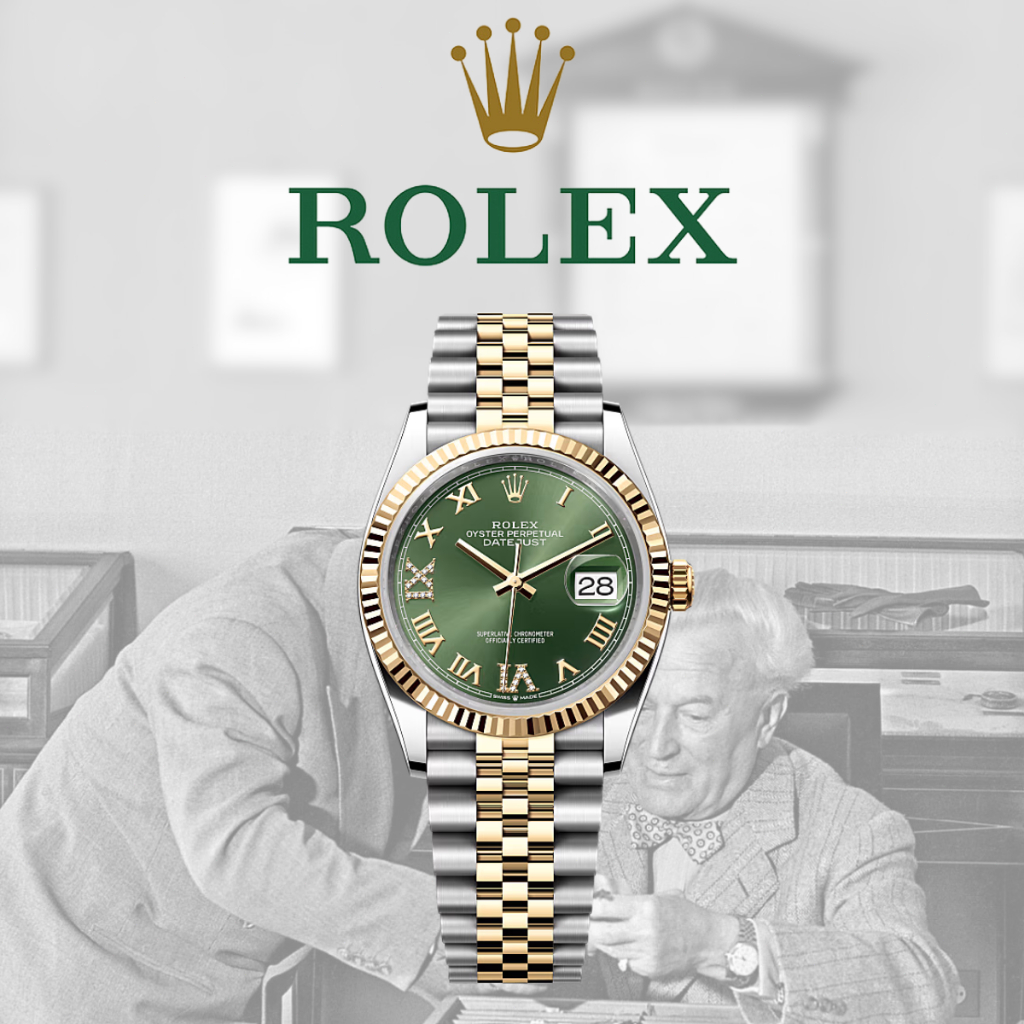 [✅100% Kotak Asli Asli + Sertifikat + Kartu Garansi] Rolex Asli Datejust M278273-0016 Otomatis Emas 
