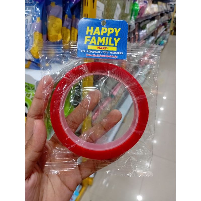 

QUAFF PEREKAT DUA SISI AKRILIK 1 MM*15MM*3M