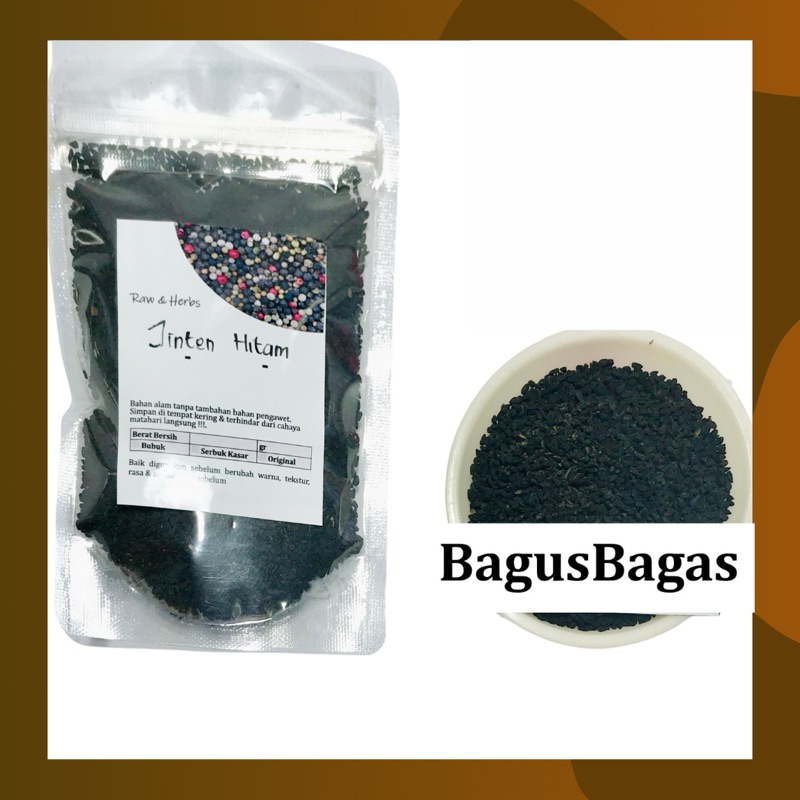 

50gr Jinten Hitam Jintan Habbatus Sauda Rempah JSR Asli Murni Fennel Flower Habbatussauda