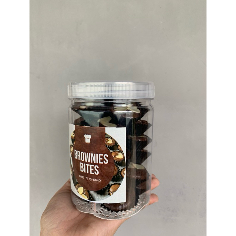 

brownies bites kering