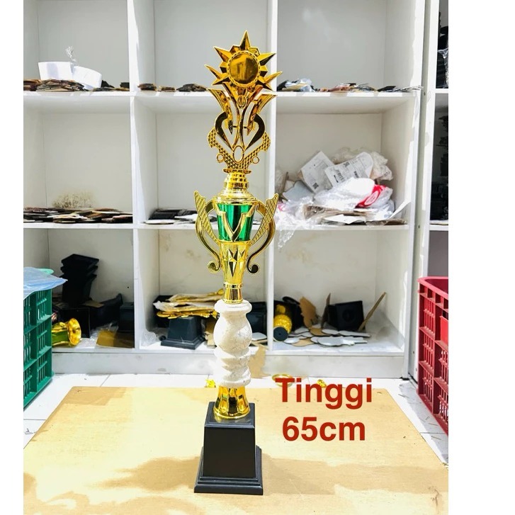 PIALA MURAH BESAR SATUAN Tinggi 65 cm Piala Marmer Cup Satuan