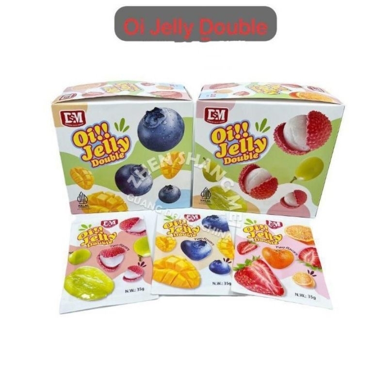 

JELI LEMPENG Oii JELLY TOPLES/BOX isi 30 pcs