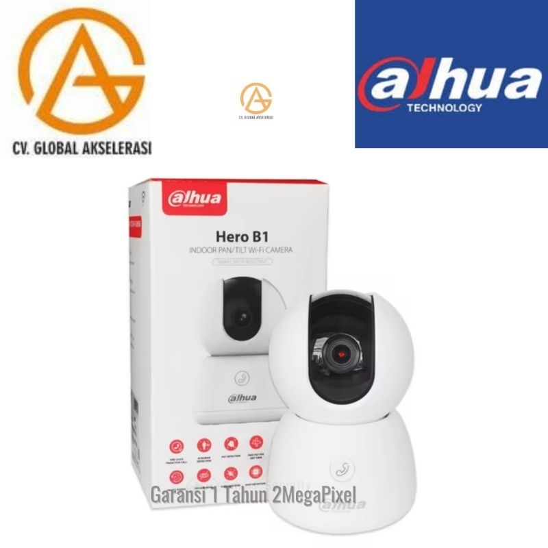 CCTV DAHUA HERO B1 3MP KAMERA SMART AUDIO INDOOR 360 DERAJAT / camera wifi / camera robot