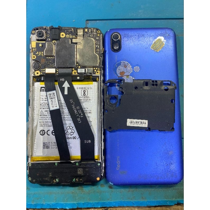 mesin redmi 7a mati segel pabrik bahan kanibalan