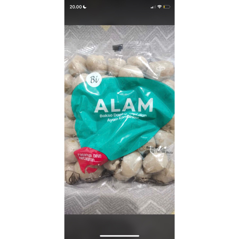 

bakso Alam