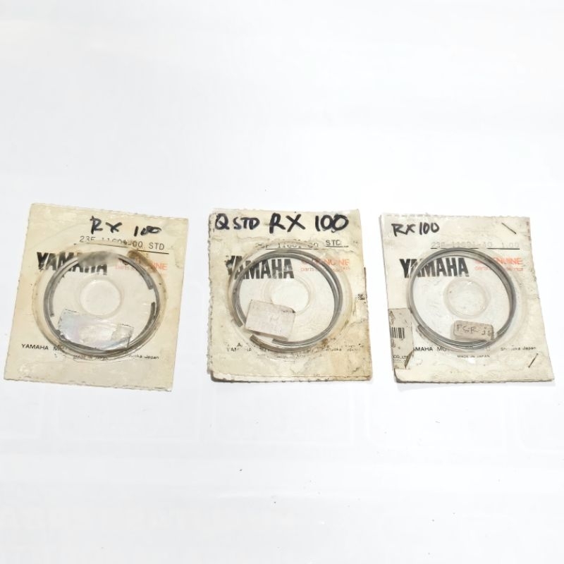 RING PISTON SEHER RX 100 RX100 YAMAHA OBRAL STOK