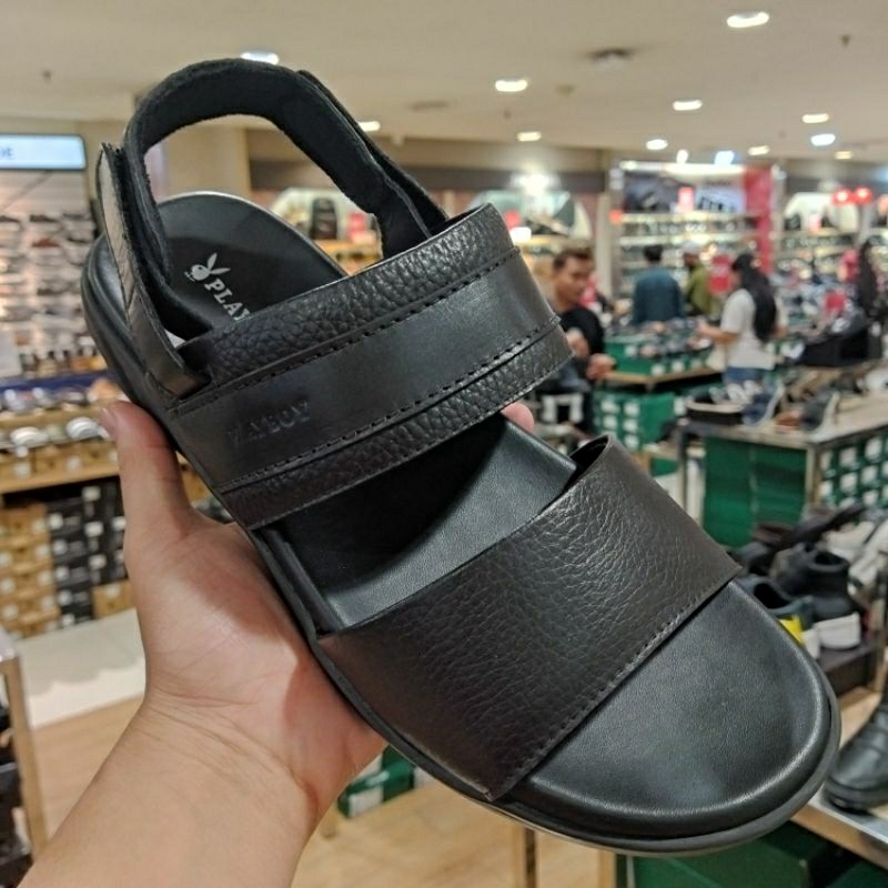 PLAYBOY sandal kulit pria SALE