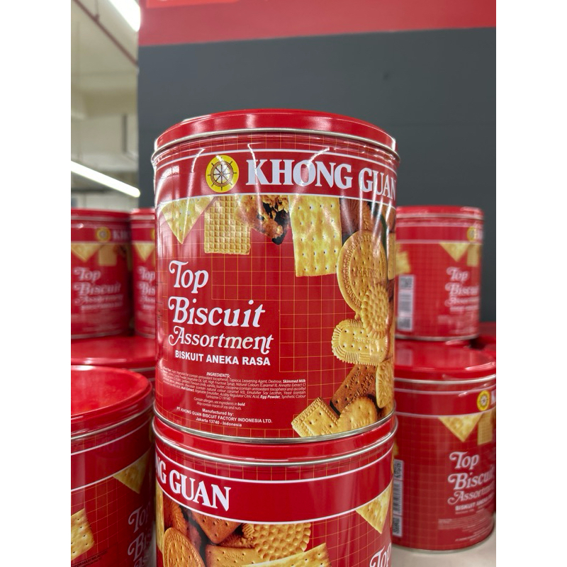 

Khong Guan TOP Biscuit assortment 650gr