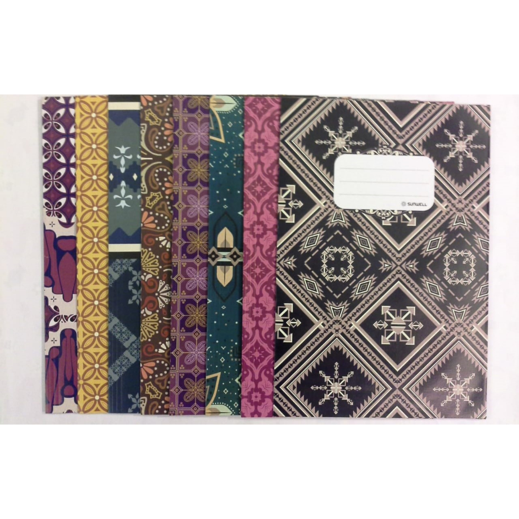 

[1 Pcs] Stopmap Batik Murah / Stofmap / Paper File / Map Kertas Batik Folio Murah