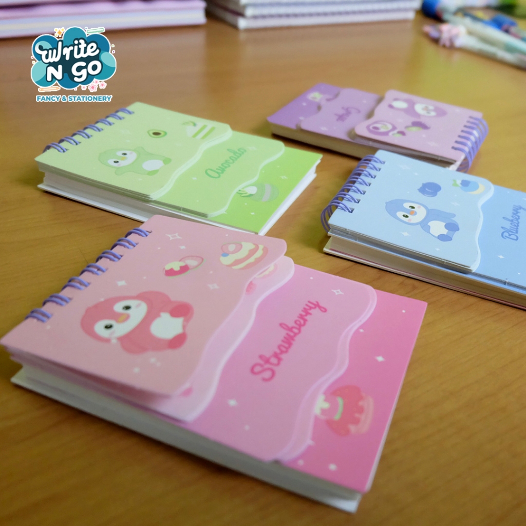 

WEIBO MEMO SPIRAL 3 LEVEL - BUKU NOTES MOTIF LUCU