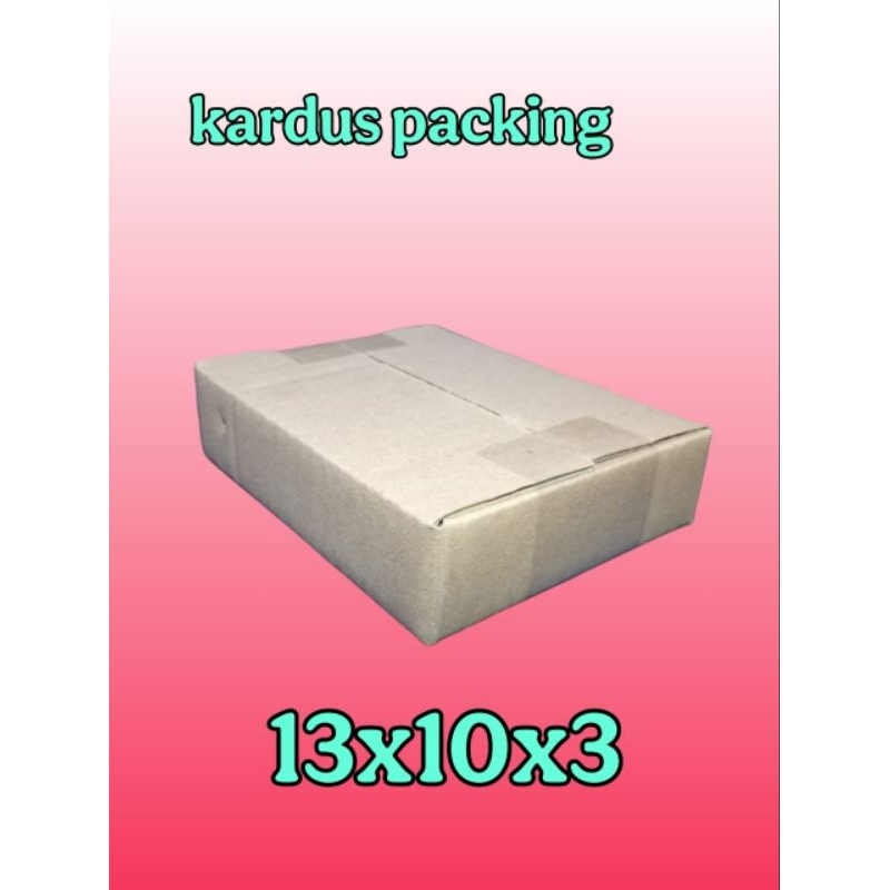 

kardus packing UK 13x10x3 kardus kecil kardus besar