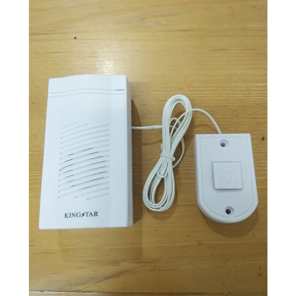 Promo Door Bell Bel Pintu Rumah Kabel Assalamualaikum