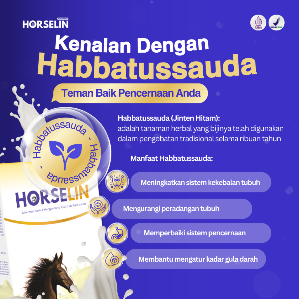 

Susu Kuda Liar HORSELIN Solusi Atasi untuk Nyeri Sendi dan Pegal Linu (200gr) Susu Bubuk