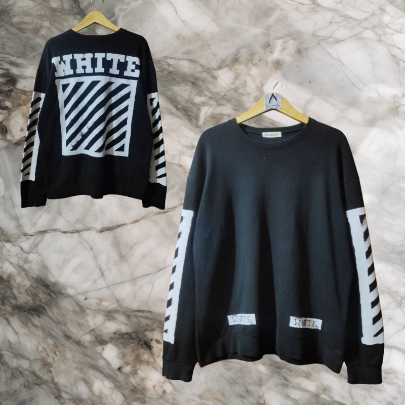 CREWNECK OFFWHITE SWEATER