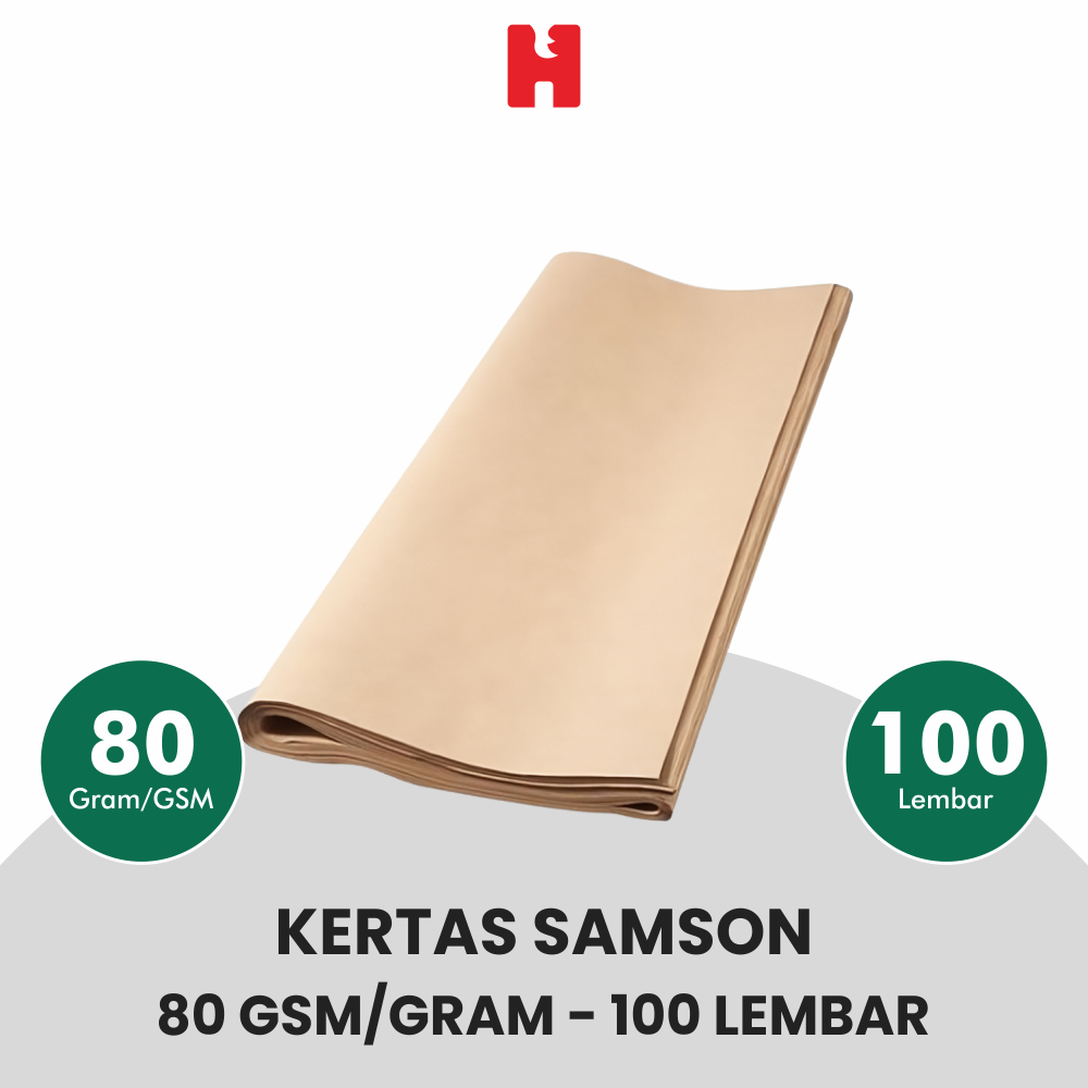 

Kertas Samson 80 Gsm/Gram - Isi 100 Lembar