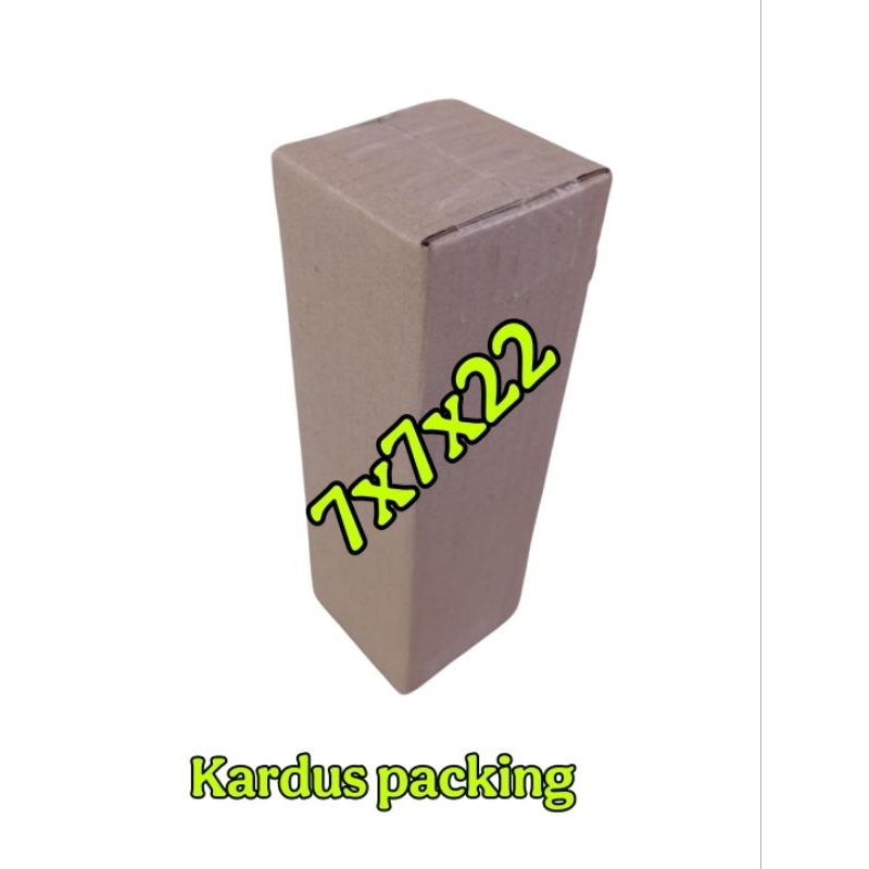 

kardus packing UK 7x7x22 kardus besar